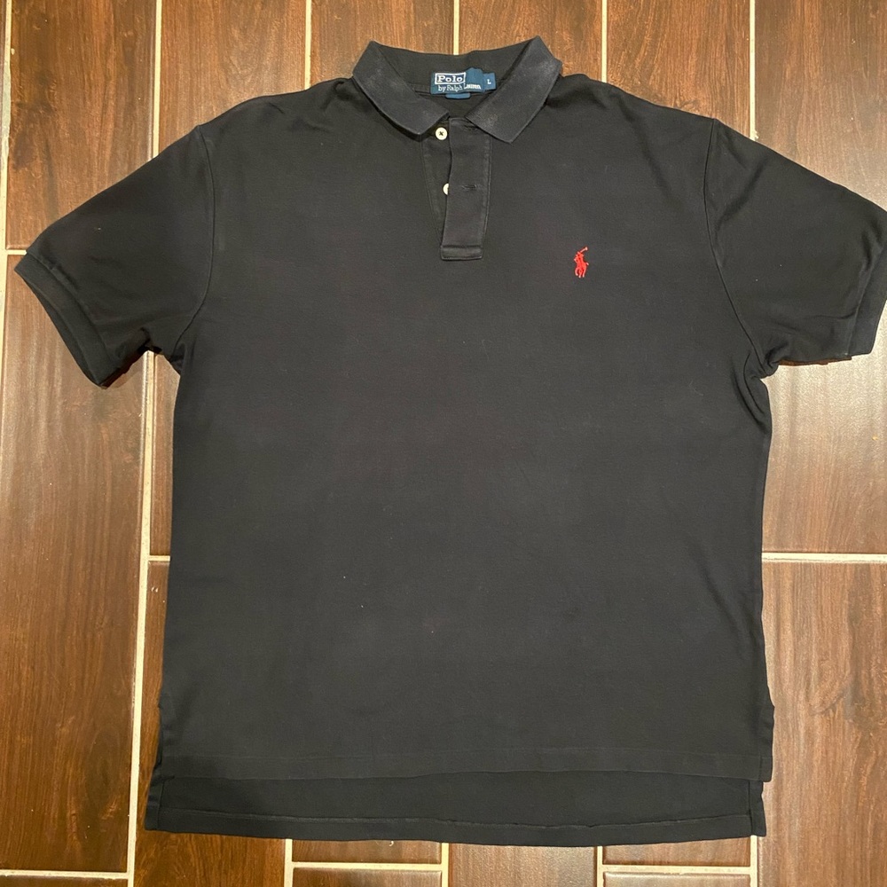 Ralph Lauren black polo shirt